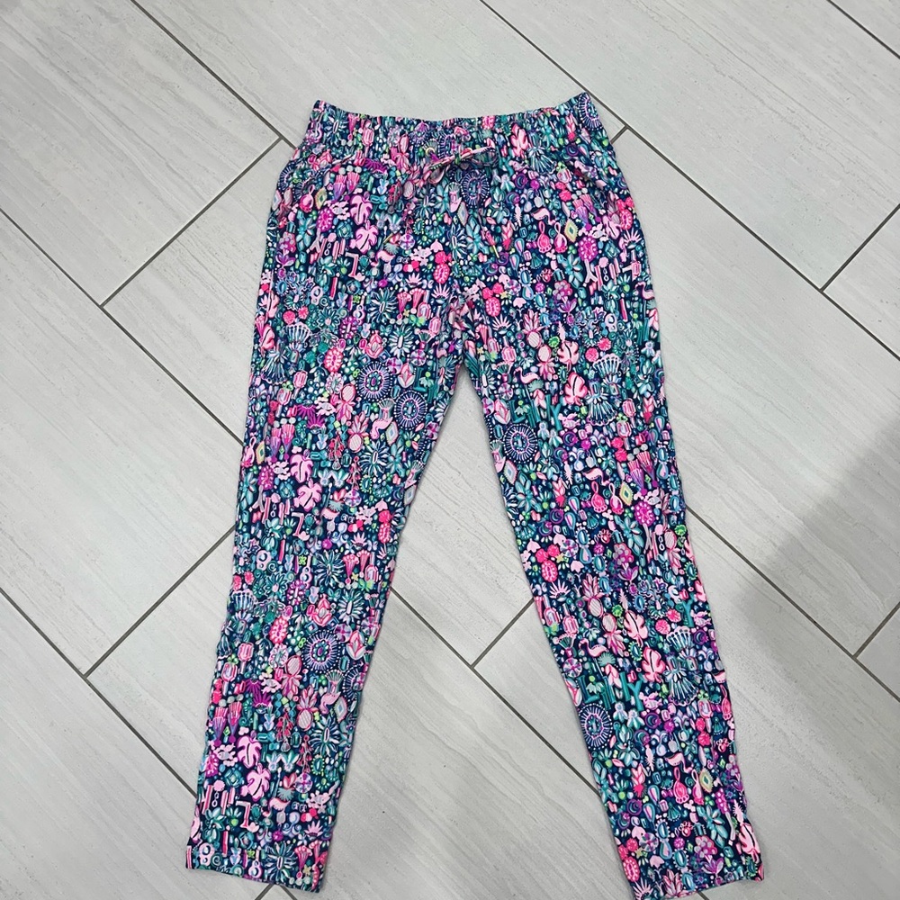 Lilly Pulitzer Print Draw String Pant